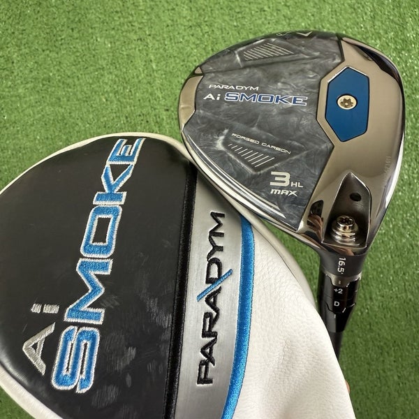 Callaway Paradym Ai Smoke MAX 3HL 16.5* 3 Wood Regular Flex Project X 5.0 Cypher