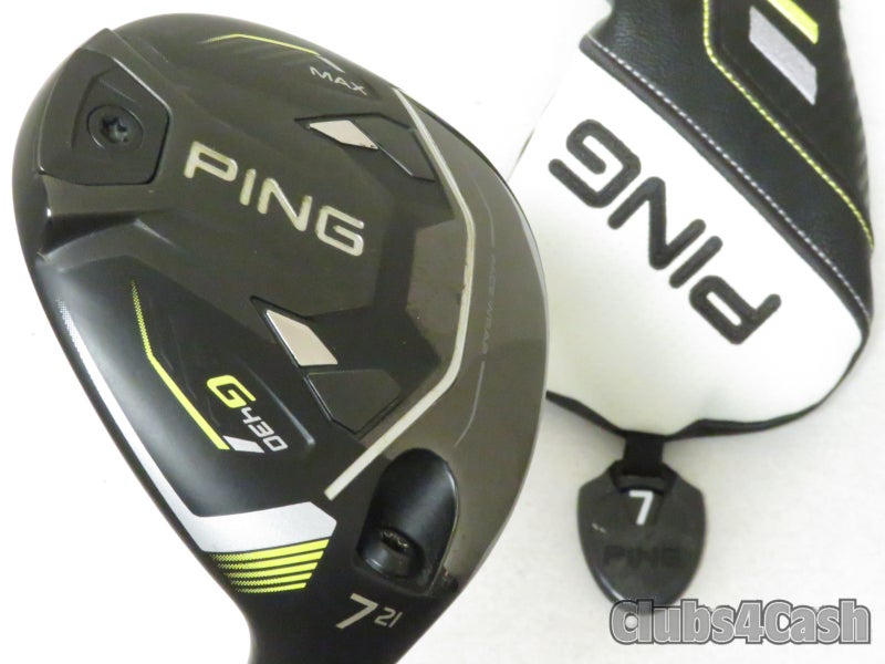 PING G430 Max Fairway 21  7 Wood Alta CB 65 Black SR-Flex SENIOR +Cover  NICE
