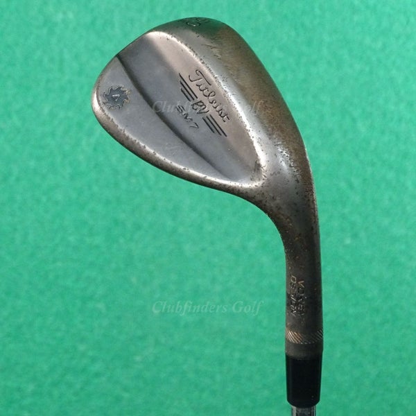 Titleist Vokey SM7 Jet Black 60-10S 60 Lob Wedge Dynamic Gold S300 Steel Stiff