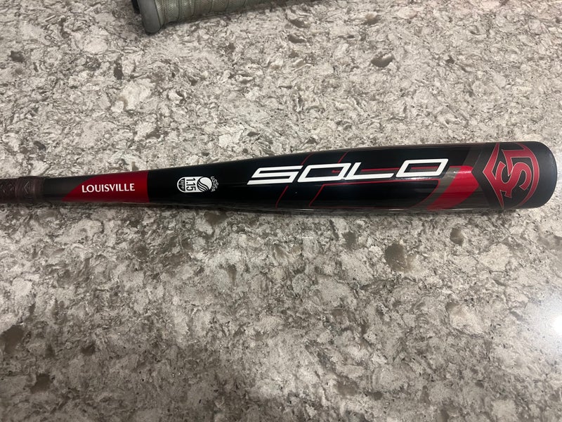 Louisville Slugger Solo Alloy Bat (-10) 20 oz 30" (Used) - Model SLS6X10-20