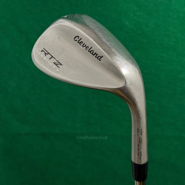Cleveland RTZ Tour Rack Z-Alloy Mid 58-10 58 Lob Wedge UST Recoil ESX Seniors