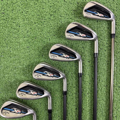 Callaway XR OS 6-9 AW SW Iron Set Regular Flex Fubuki AT 55 Graphite RH