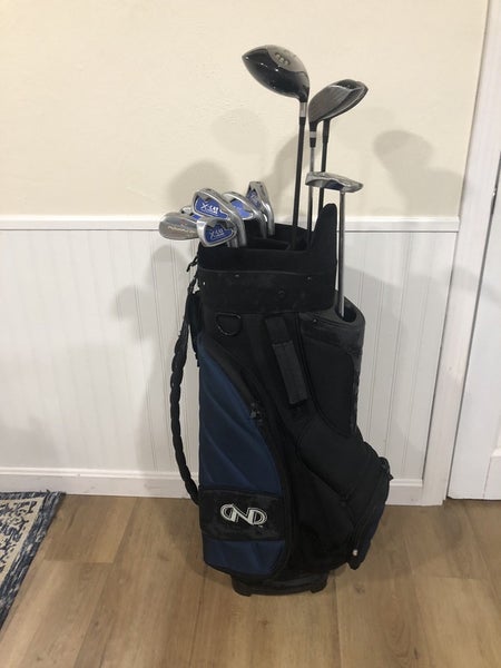 Mens Complete Golf Club Set & Bag, Right Handed, Good Condition