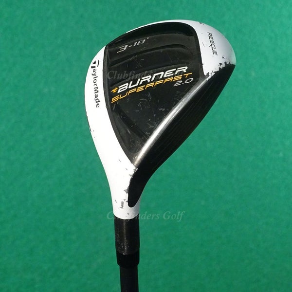 TaylorMade Burner Superfast 2.0 18 Hybrid 3 Iron REAX 60 Graphite Regular