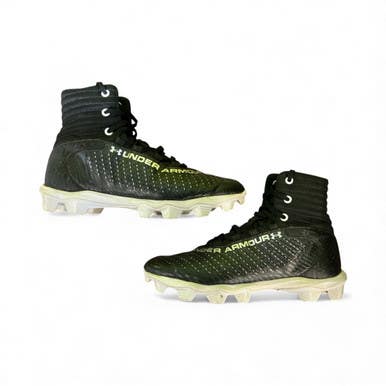 Used Under Armour Adult FB Cleats Black Senior 7.5 11873-S000226473