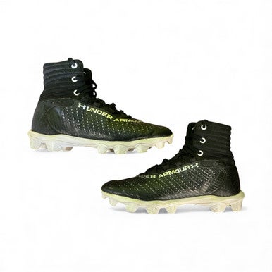 Used Under Armour Adult FB Cleats Black Senior 7.5 11873-S000226473