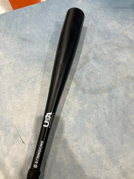 2020 StringKing Metal pro Alloy Bat USABat Certified (-10) Alloy 20 oz 30" (Used)