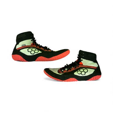 Used Rudis ALPHA Wrestling Shoes Black Senior 7 11873-S000226444