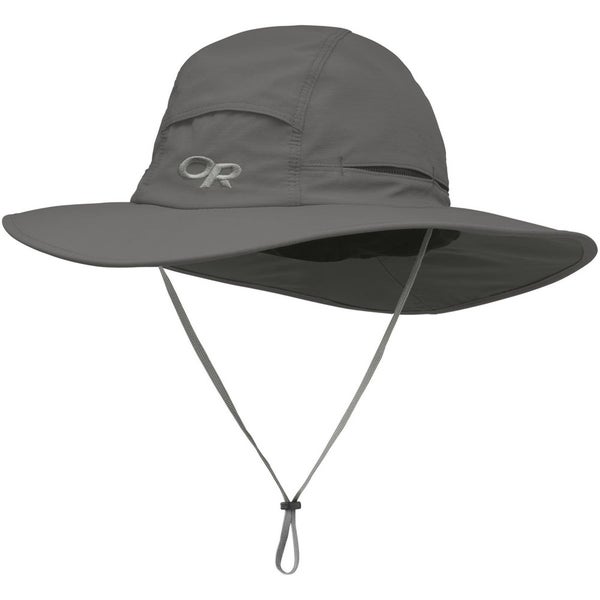 Outdoor Research Sunbriolet Unisex XL Pewter Stretch Mesh-Lined Sun Hat TLW490