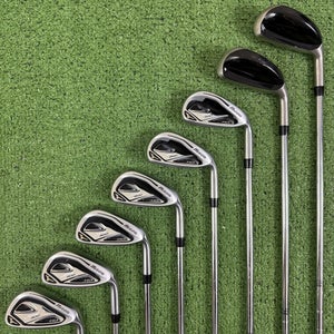 Mizuno JPX 800 HD Fli Hi Combo Hybrid Iron Set 4H 5H 6-PW GW Dynalite Gold S300