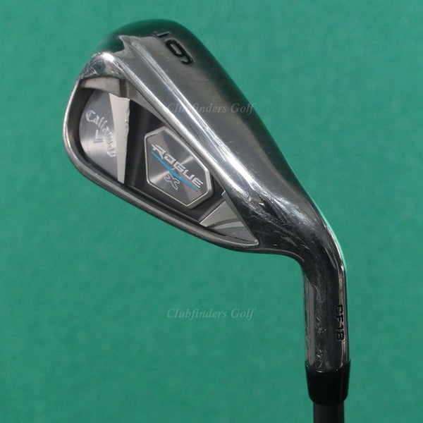 Callaway Rogue X CF18 Single 6 Iron Aldila Synergy 60IR-R Graphite Regular