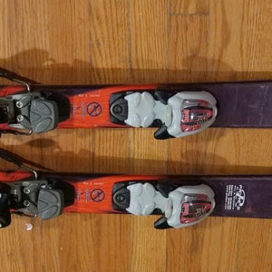 Kid's Axis 100 cm All Mountain Skis With Bindings (Used)