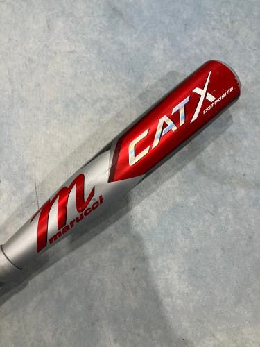 2023 Marucci CAT X Composite Bat USSSA Certified (-10) Composite 18 oz 28" (Used)