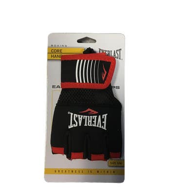 New Everlast Core Hand Wraps S/M - Red and Black 11730-EVEP00002178