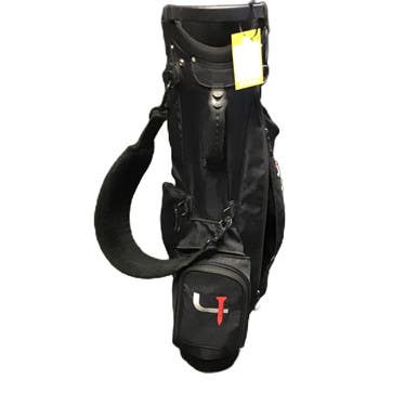 Used Short Par 4 Mens Stand Bag Black 11730-S000068116