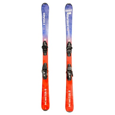 Used Head MONSTER Womens DH Ski/Binding Royal Blue 143 cm 11883-S000153621