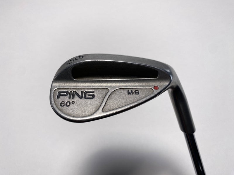 Ping MB Lob Wedge LW 60* Red Dot 1* Flat Wedge Steel Mens RH