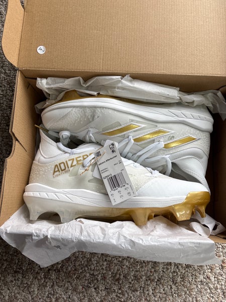 Men's Size M 9.0 Adult Adidas Adizero Afterburner Low Top Molded Baseball Cleats (Brand New).