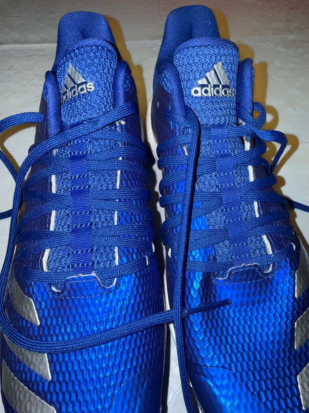 Blue Men's Size M 9.0 (W 10.0) Adidas Adizero Afterburner 6 (New)