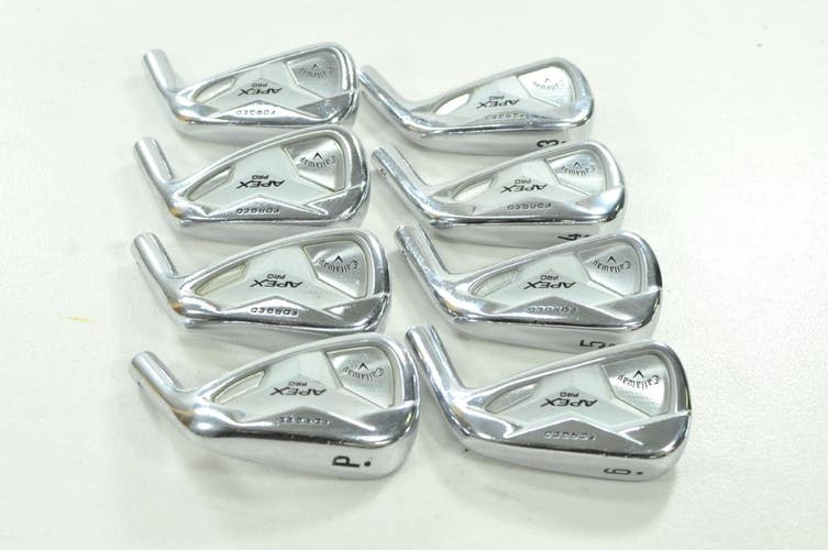 Callaway Apex Pro 19 Dot 3-PW Iron Set Heads Only  #203868
