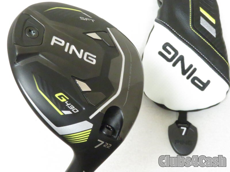 PING G430 SFT Fairway 22  7 Wood Alta CB 65 Black Regular +Cover  Near MINT