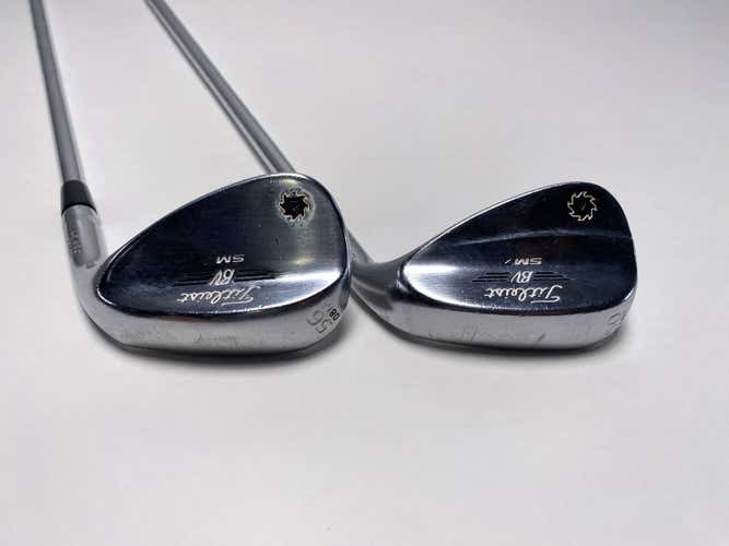 Titleist Vokey SM7 Tour Chrome Wedge Set 50* 8 | 56* 8 Wedge Steel Mens RH