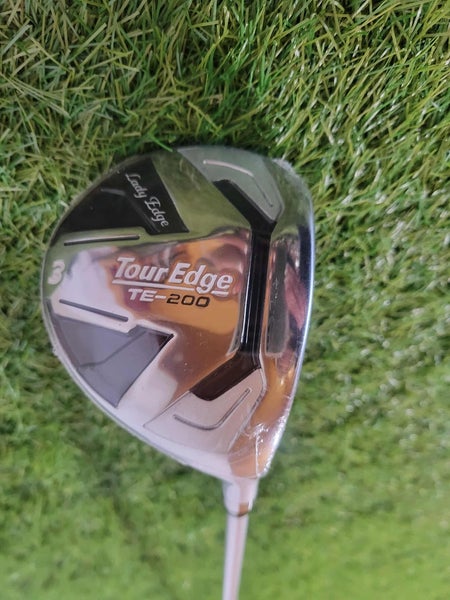 NEW Tour Edge TE-200 3 Fairway Wood RH Graphite Ladies 42.5" Tour Edge Grip