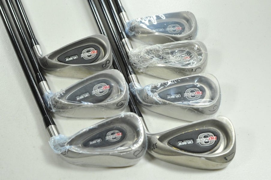 Orlimar Hip Steel 4-PW Iron Set Stiff Flex Right Graphite # 205557
