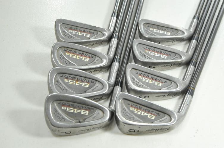 LEFT HANDED Tommy Armour Silver Scot 845s 3-PW Iron Set Regular Graphite #205306