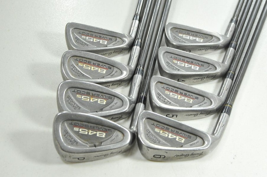 LEFT HANDED Tommy Armour Silver Scot 845s 3-PW Iron Set Regular Graphite #205306