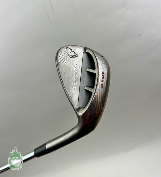 Used RH TaylorMade Hi-Toe Wide Bigfoot Wedge 56*-15 115g Wedge Steel Golf Club