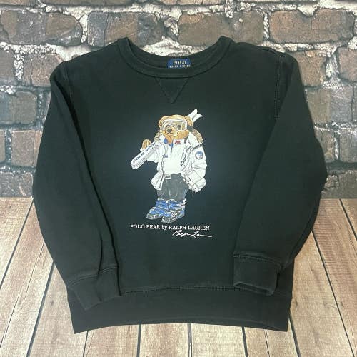 Polo Bear by Ralph Lauren Sweatshirt YOUTH Kids Size 7 Ski Pullover Crewneck