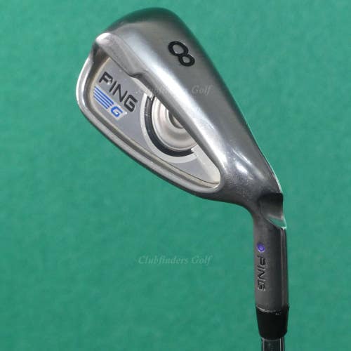 Ping G Series Purple Dot Single 8 Iron Factory AWT 2.0 Steel Stiff