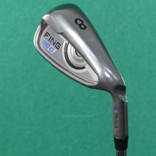 Ping G Series Purple Dot Single 8 Iron Factory AWT 2.0 Steel Stiff