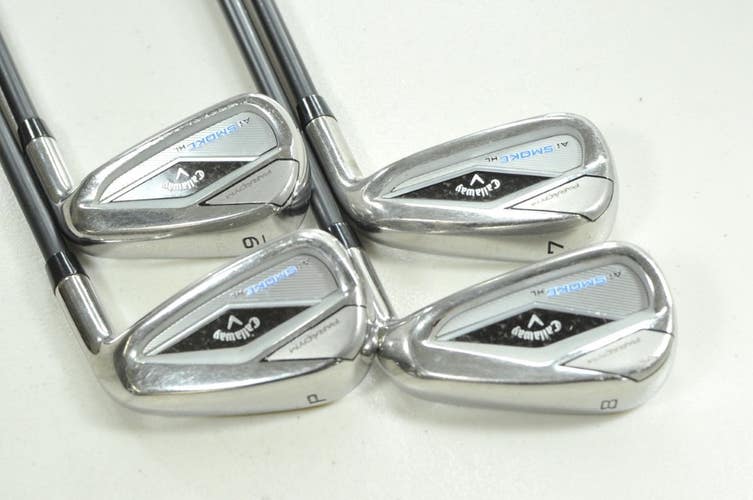 Callaway Paradym Ai Smoke HL 7-PW Iron Set Senior Flex Cypher Graphite  # 205785