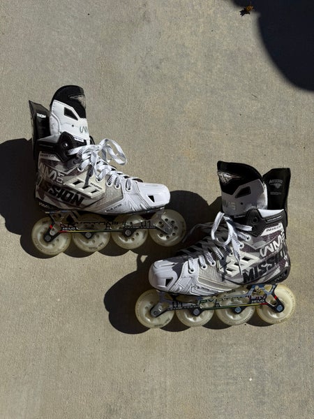 Mission Inhaler WM01 Inline Skates Extra Wide Width Size 6 (Used)