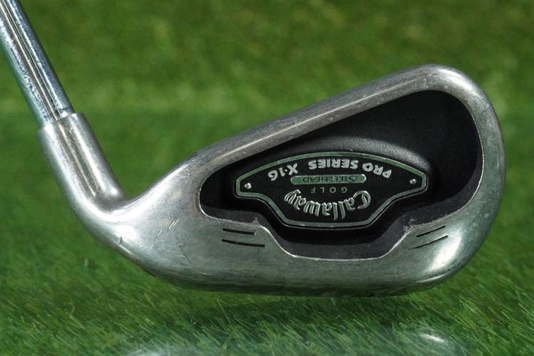 CALLAWAY STEELHEAD PRO SERIES X-16 7 IRON D'LANCE GOLF STEEL SHAFT RH ~ LOOK!!