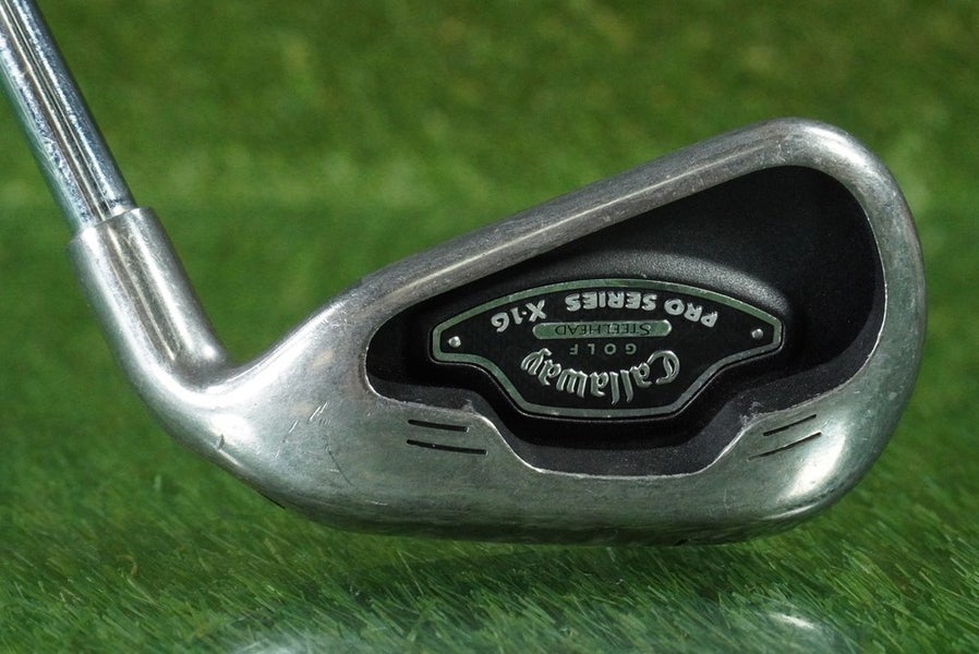 CALLAWAY STEELHEAD PRO SERIES X-16 7 IRON D'LANCE GOLF STEEL SHAFT RH ~ LOOK!!