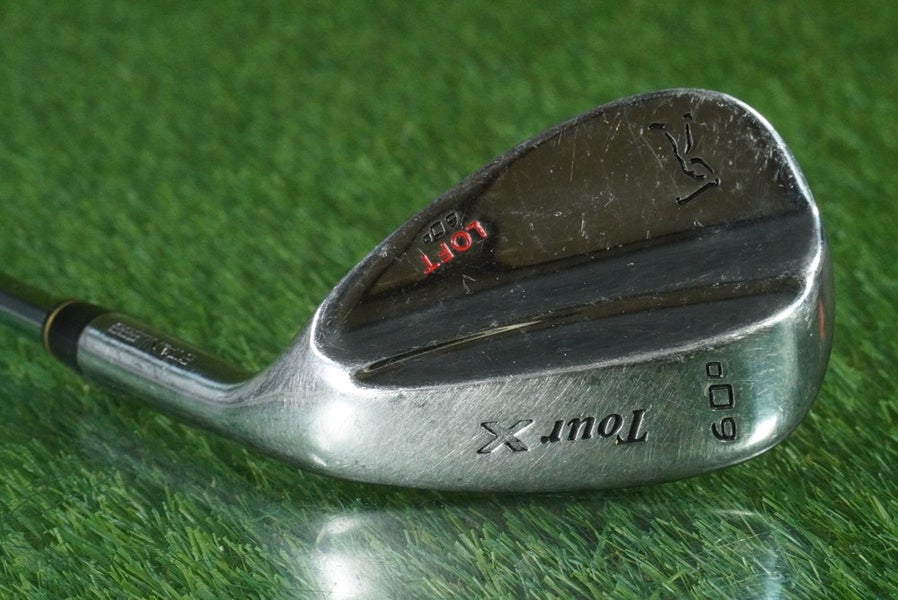 MERCHANTS OF GOLF TOUR X 60 WEDGE LOB STAINLESS TRUE TEMPER STEEL SHAFT RH
