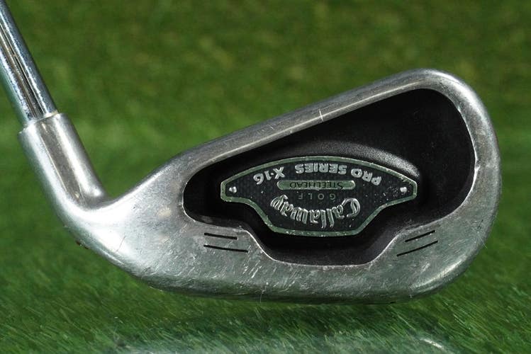 CALLAWAY STEELHEAD PRO SERIES X-16 4 IRON D'LANCE GOLF STEEL SHAFT RH ~ LOOK!!