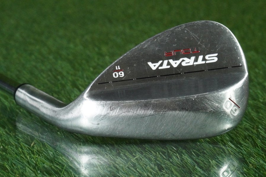 CALLAWAY STRATA TOUR 60 11 WEDGE LOB REGULAR FLEX STEEL SHAFT RIGHT RH ~ LOOK!