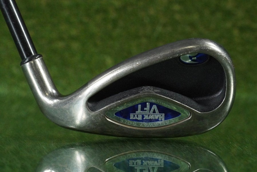 CALLAWAY HAWK EYE VFT 8 IRON GRAFALLOY PRO CUSTOM ULTRALITE GRPAHITE SHAFT RH