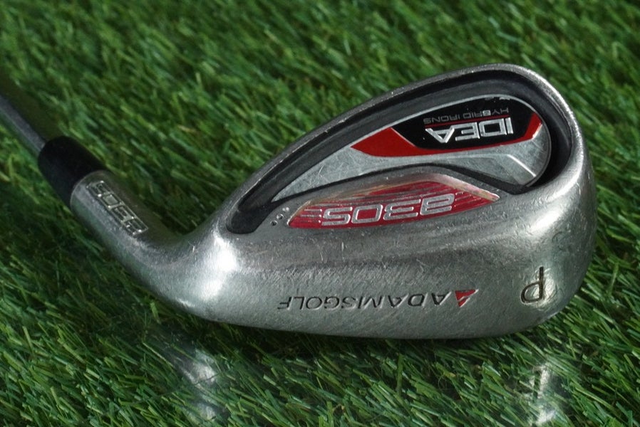 ADAMS IDEA A3OS PITCHING WEDGE "P" TRUE TEMPER STEEL SHAFT RIGHT HANDED RH