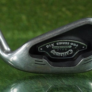 CALLAWAY STEELHEAD PRO SERIES X-16 6 IRON D'LANCE GOLF STEEL SHAFT RH ~ LOOK!!