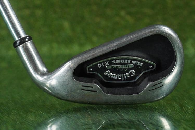 CALLAWAY STEELHEAD PRO SERIES X-16 6 IRON D'LANCE GOLF STEEL SHAFT RH ~ LOOK!!