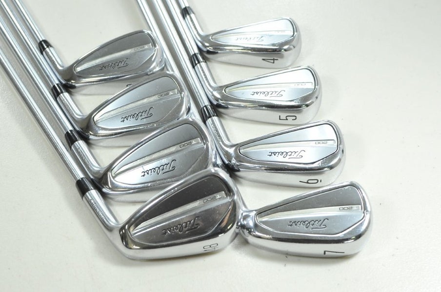 Titleist T200 2023 4-PW,48* Iron Set Regular Flex Project X IO 5.5 Steel #205630