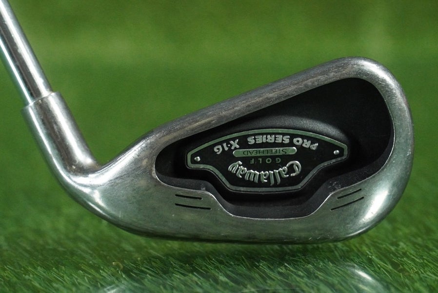 CALLAWAY STEELHEAD PRO SERIES X-16 5 IRON D'LANCE GOLF STEEL SHAFT RH ~ LOOK!!