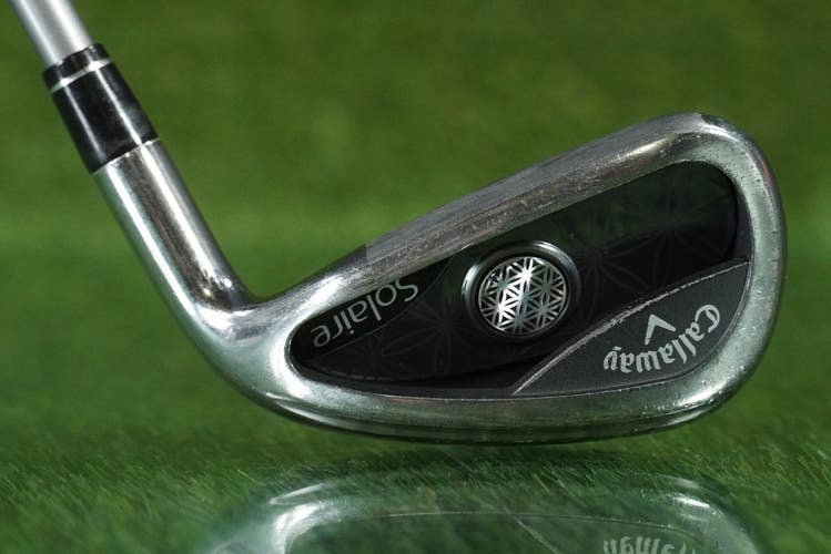 CALLAWAY SOLAIRE 2018 7 IRON LADIES WOMEN'S FLEX GRAPHITE SHAFT RH ~ LOOK!!