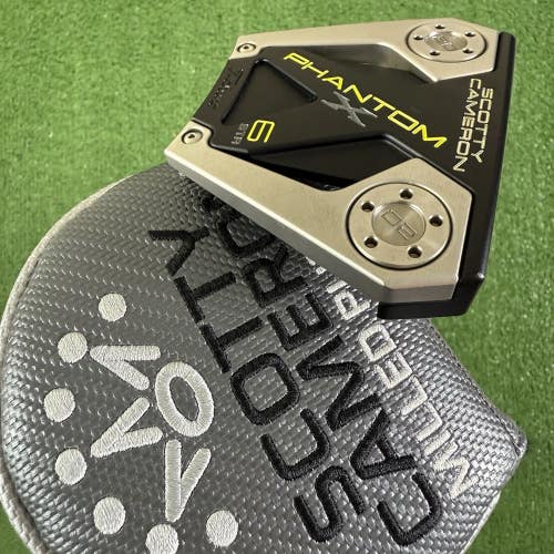 Titleist Scotty Cameron Phantom X 6 STR 33 Putter Center Shafted Right Handed