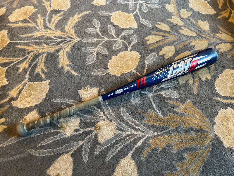 2022 Marucci CAT9 Alloy USSSA Certified Bat (-10) 20 oz 30" (Used)